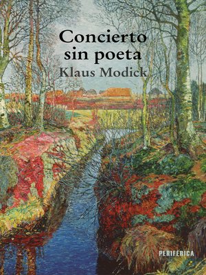 cover image of Concierto sin poeta